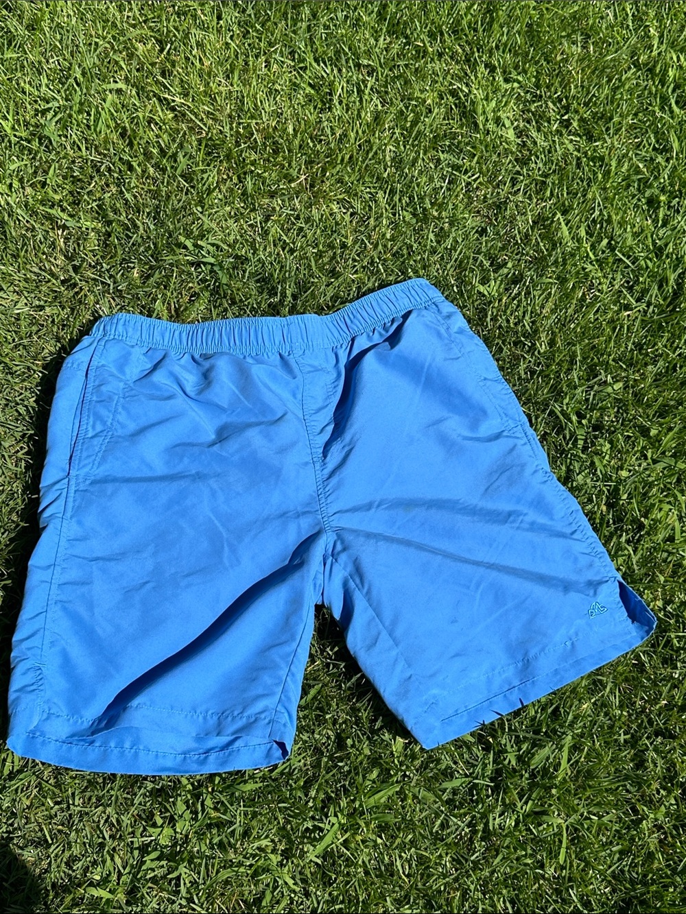 EMS Men's Blue Swim Shorts - Lightweight Quick-Dry size M